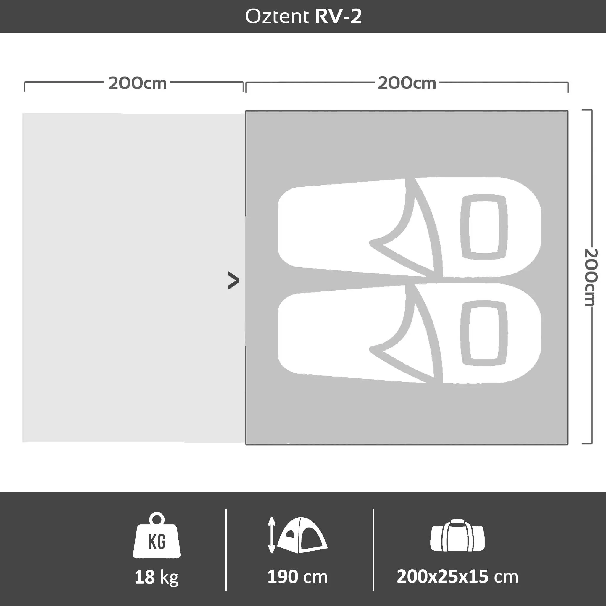 Oztent RV-2 Touring Tent