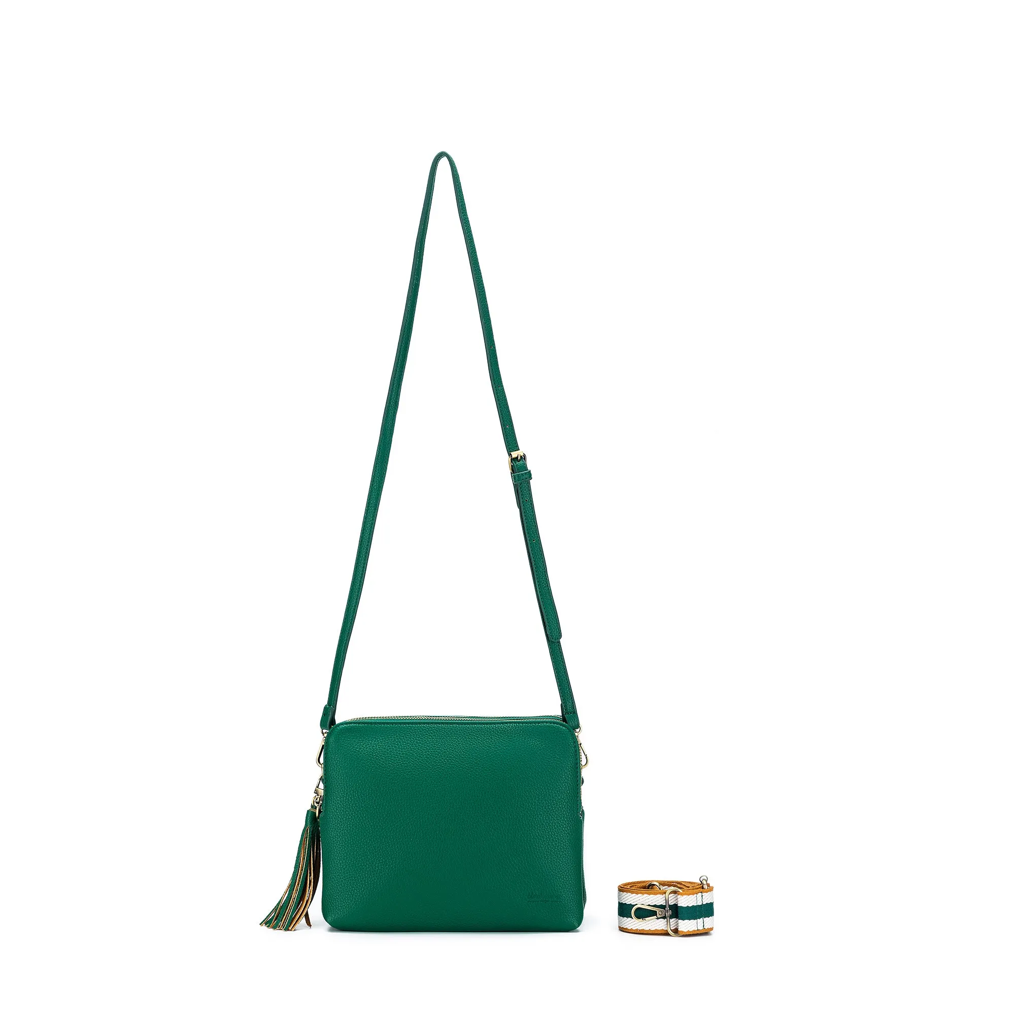 Parker Green Crossbody Bag