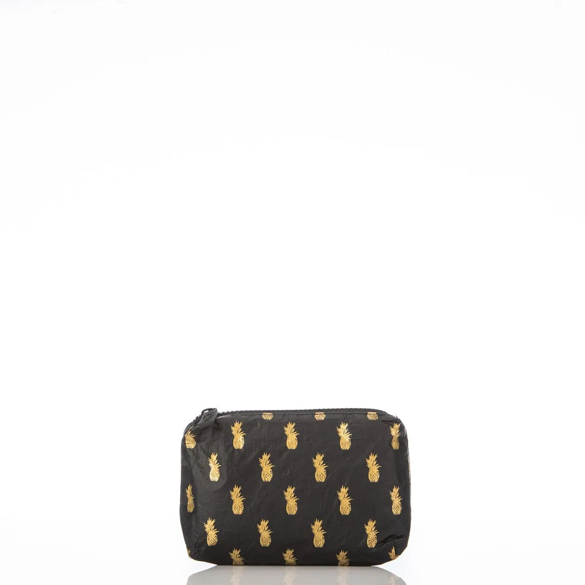 Pineapple Royale Mini Pouch / Gold & Black