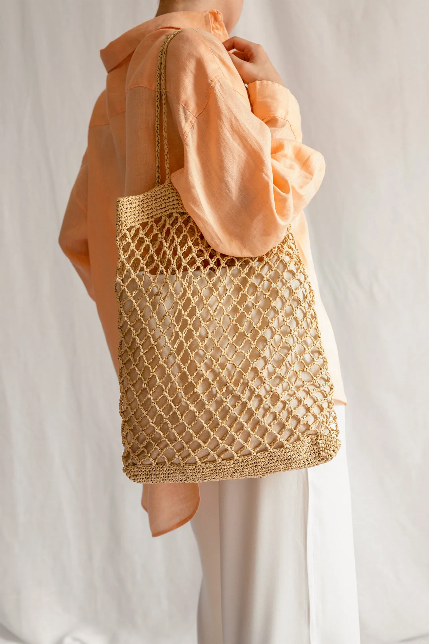 Raffia Net Bag