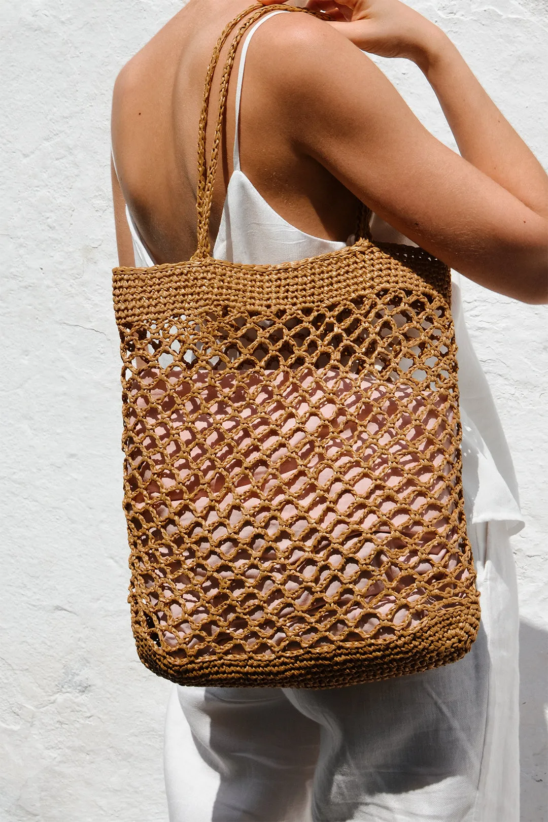 Raffia Net Bag