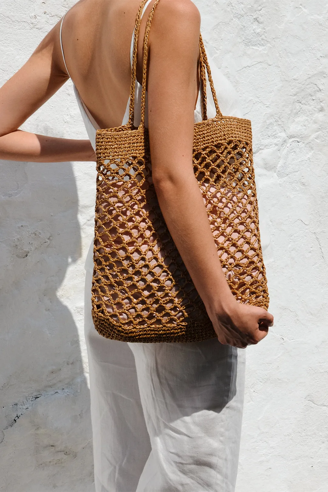 Raffia Net Bag