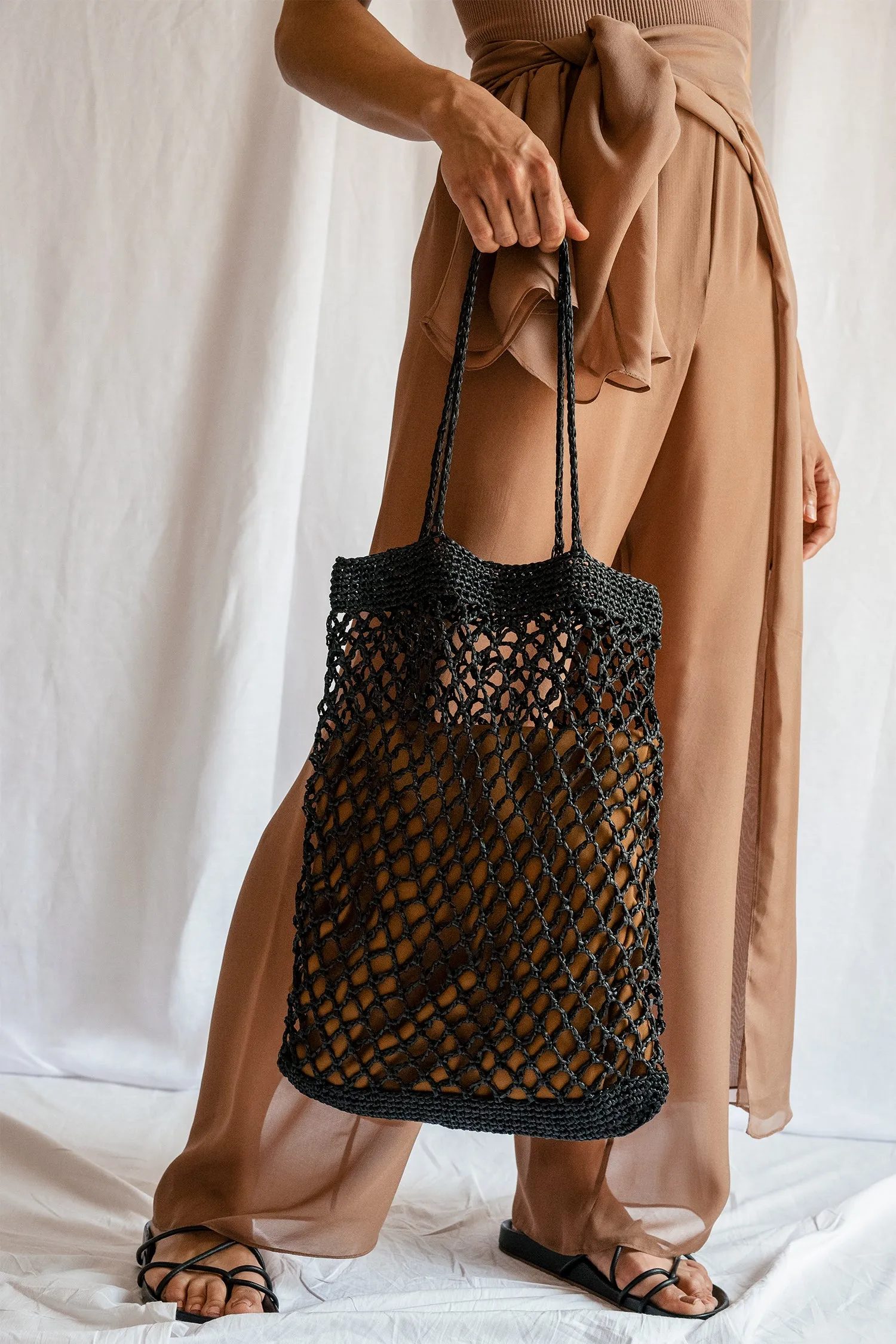 Raffia Net Bag