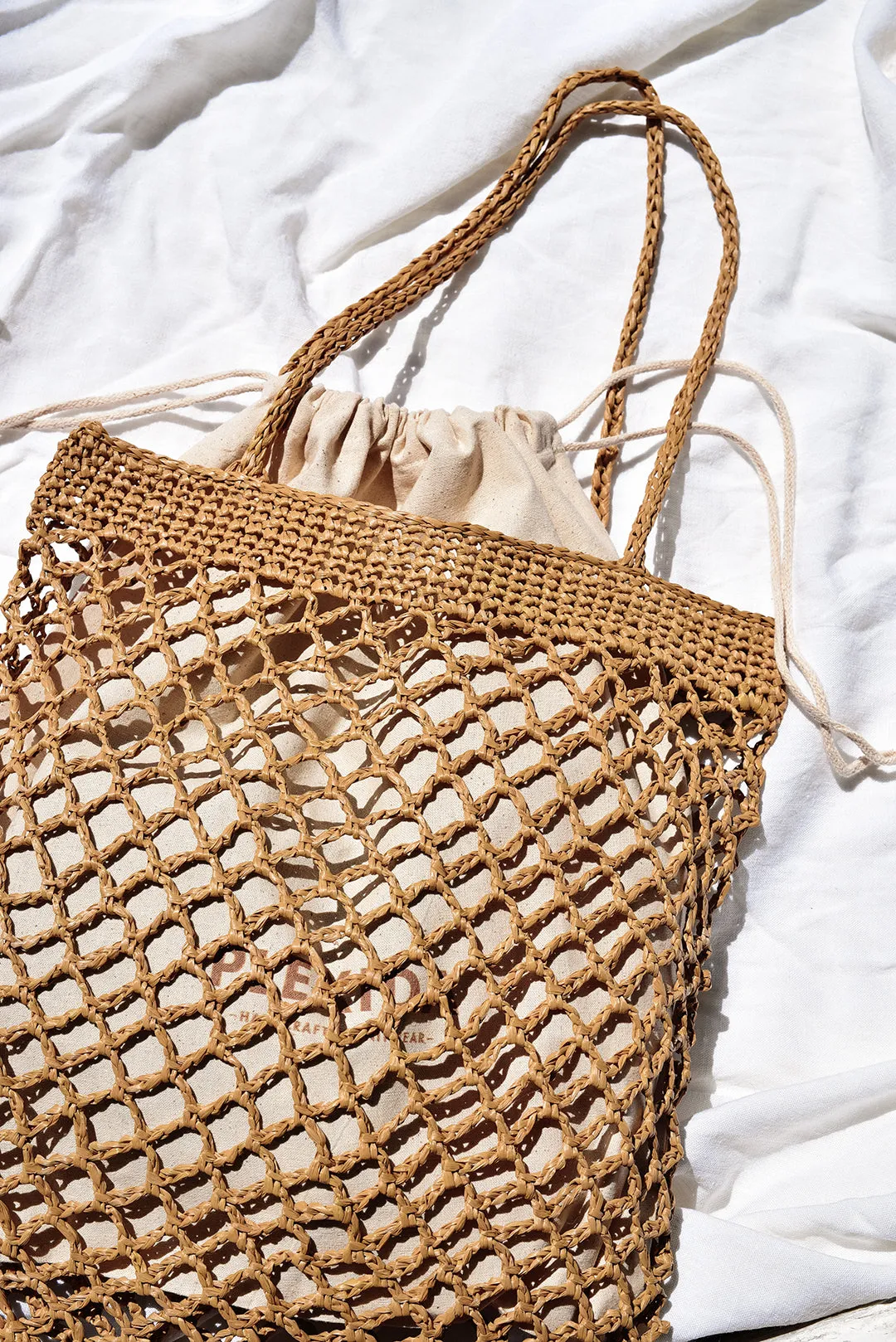 Raffia Net Bag