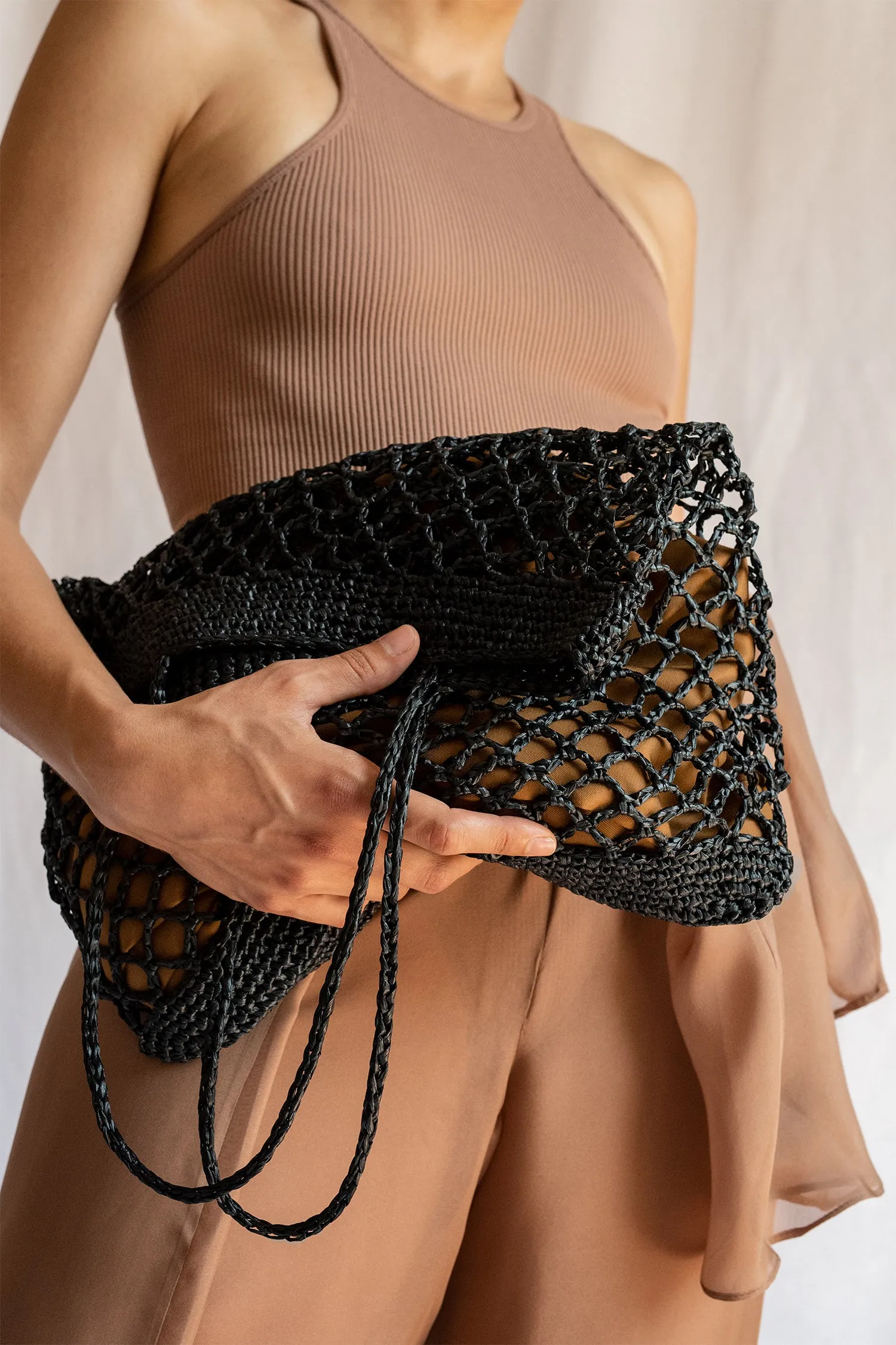 Raffia Net Bag