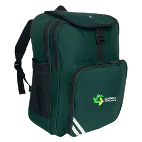 Sedgefield Hardwick Primary School Bottle Green Backpack