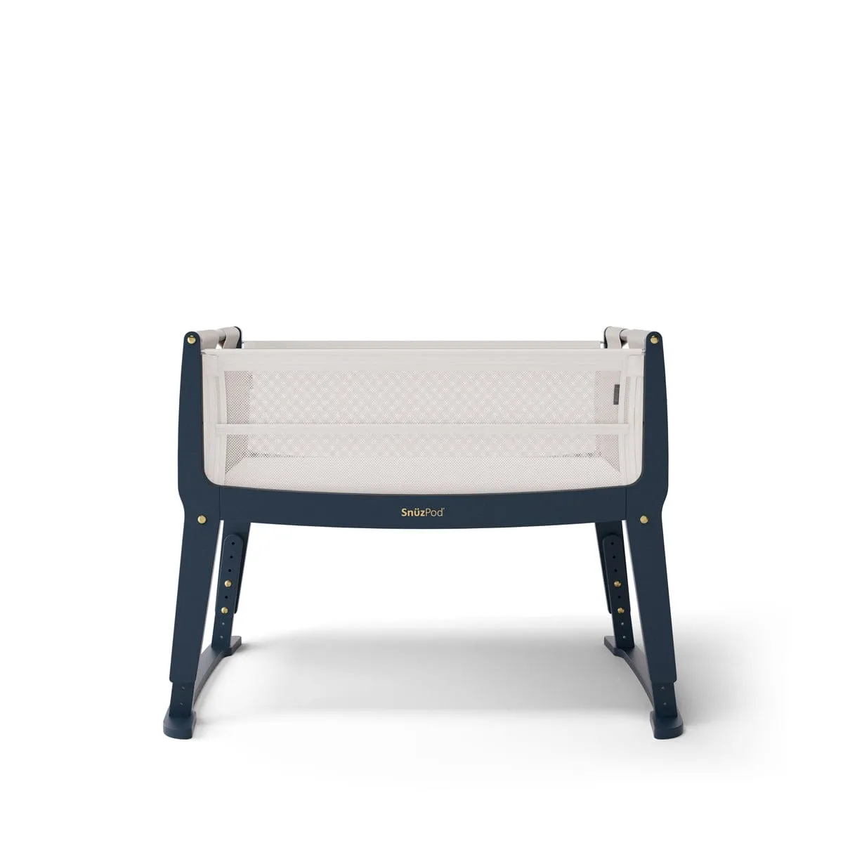 SnuzPod Studio Bedside Crib - Navy