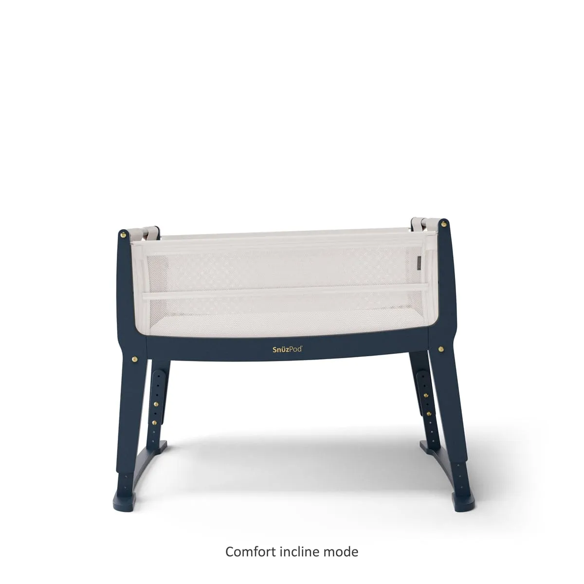 SnuzPod Studio Bedside Crib - Navy