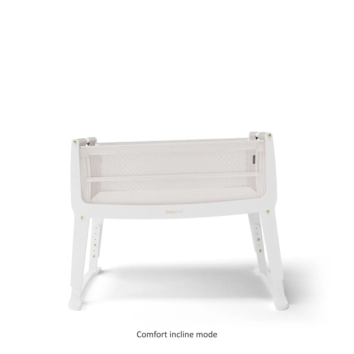 SnuzPod Studio Bedside Crib - White