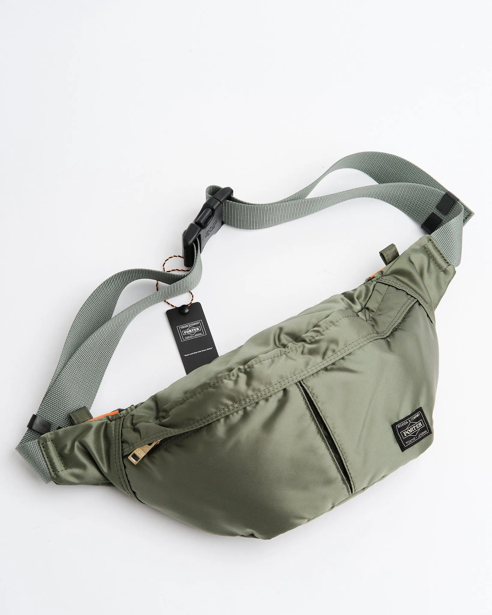 TANKER WAIST BAG (S) SAGE GREEN