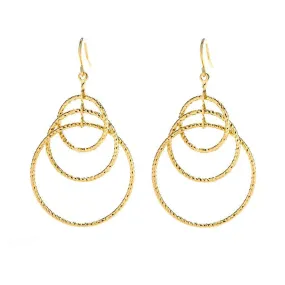 Triple Hoops Earrings