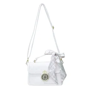 Wheel of Fouture crossbody bag - white